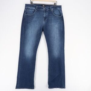 7 For All Mankind Men's Bootcut Jeans - Blue